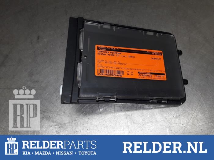 Used Computer, miscellaneous Nissan Micra (K14) 1.5 dCi Price € 30,00 Margin scheme offered by Relder Parts B.V.