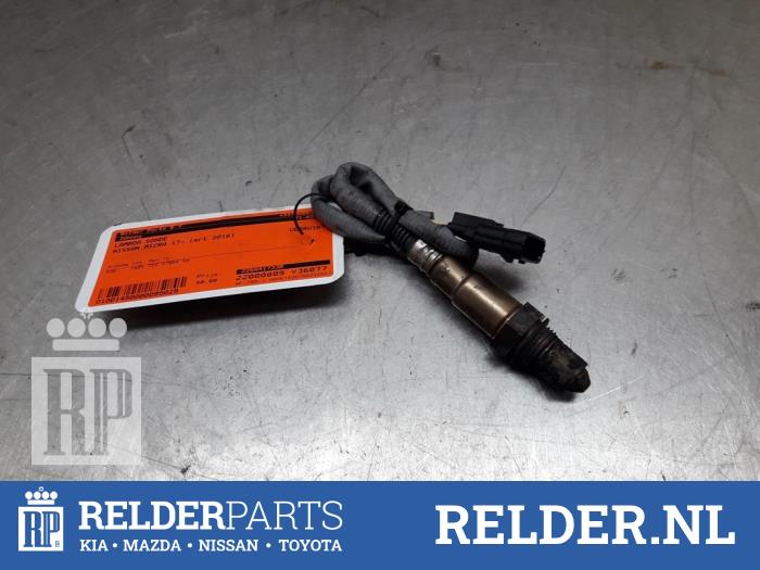 Usagé Sonde lambda Nissan Micra (K14) 1.5 dCi Prix € 25,00 Règlement à la marge proposé par Relder Parts B.V.