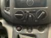 Heater control panel from a Nissan NV 200 (M20M) 1.5 dCi 86 2010