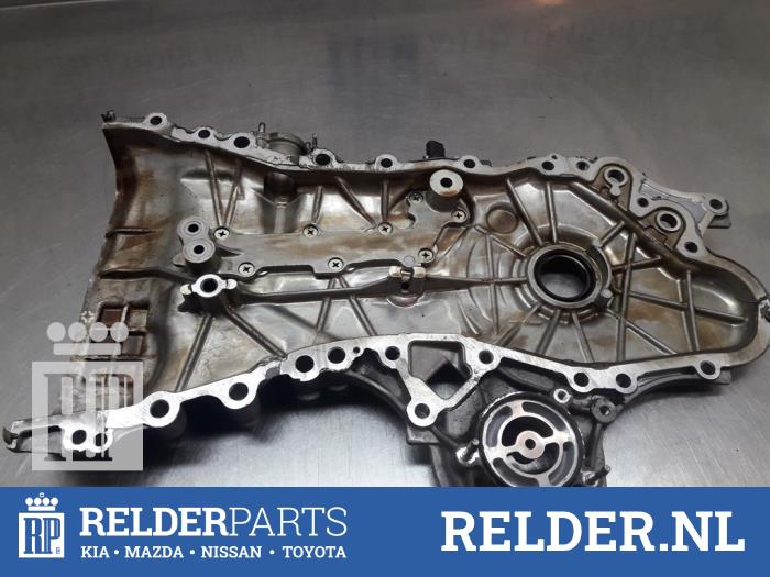Usagé Couvercle de distribution Toyota Auris (E18) 1.8 16V Hybrid Prix € 45,00 Règlement à la marge proposé par Relder Parts B.V.
