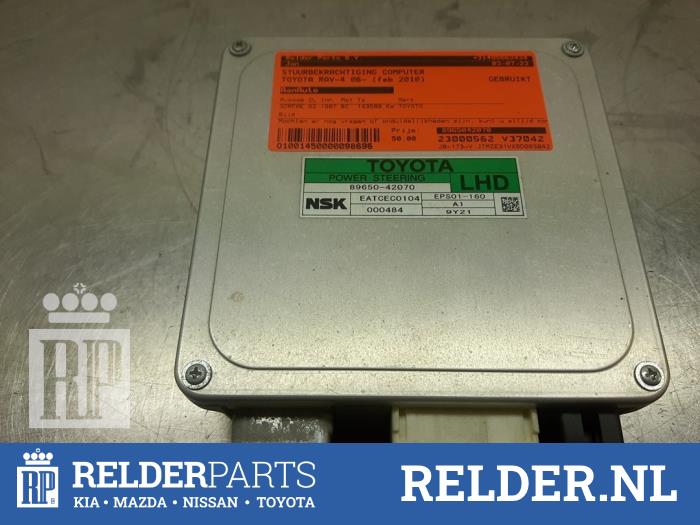 Usagé Ordinateur direction assistée Toyota RAV4 (A3) 2.0 16V Valvematic 4x2 Prix € 50,00 Règlement à la marge proposé par Relder Parts B.V.