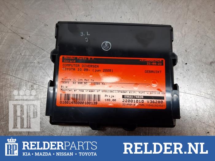 Used Computer, miscellaneous Toyota iQ 1.0 12V VVT-i Price € 100,00 Margin scheme offered by Relder Parts B.V.