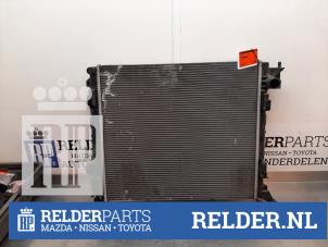 Usagé Radiateur d'eau Nissan Qashqai (J11) 1.2 DIG-T 16V Prix € 75,00 Règlement à la marge proposé par Relder Parts B.V.