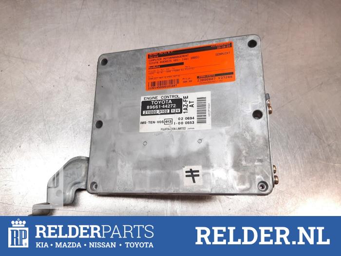 Used Engine management computer Toyota Avensis Verso (M20) 2.0 16V VVT-i D-4 Price € 300,00 Margin scheme offered by Relder Parts B.V.