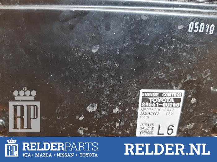 Used Engine management computer Toyota Yaris III (P13) 1.5 16V Dual VVT-iE Price € 150,00 Margin scheme offered by Relder Parts B.V.