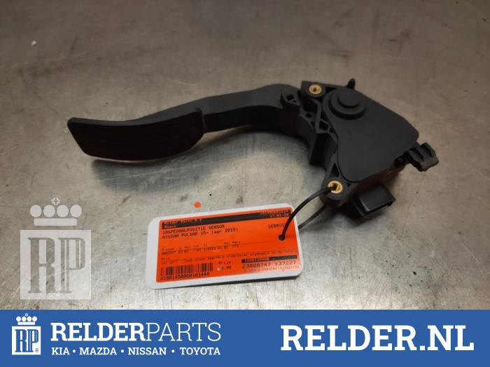 Begagnade Gaspedalsensor Nissan Pulsar (C13) 1.2 DIG-T 16V Pris € 65,00 Marginaltabell erbjuds av Relder Parts B.V.