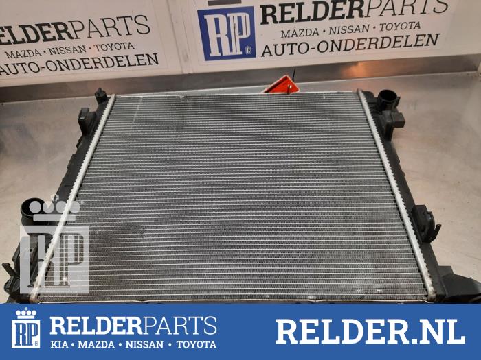 Radiator Nissan Qashqai (J11), 2013 / 2021 1.2 DIG-T 16V, SUV, Petrol, 1.197cc, 85kW (116pk), FWD, HRA2DDT, 2013-11 / 2018-08, J11D (Used)