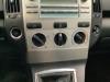 Heater control panel from a Toyota Corolla Verso (R10/11), 2004 / 2009 1.6 16V VVT-i, MPV, Petrol, 1.598cc, 81kW (110pk), FWD, 3ZZFE, 2004-04 / 2009-03, ZNR10 2008