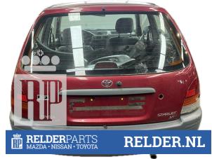 Używane Stopa amortyzatora lewy tyl Toyota Starlet (EP9) 1.3,XLi,GLi 16V Cena € 35,00 Procedura marży oferowane przez Relder Parts B.V.
