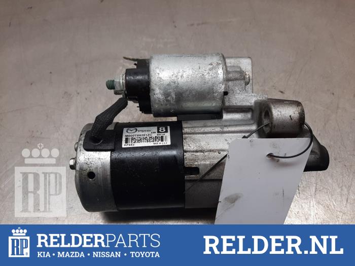 Gebrauchte Anlasser Mazda 2 (DJ/DL) 1.5 SkyActiv-G 90 Preis € 50,00 Margenregelung angeboten von Relder Parts B.V.