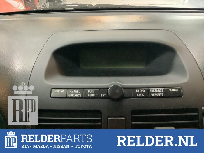 Begagnade Innerdisplay Toyota Avensis Wagon (T25/B1E) 1.8 16V VVT-i Pris € 90,00 Marginaltabell erbjuds av Relder Parts B.V.