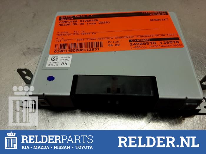 Used Computer, miscellaneous Mazda MX-30 e-SkyActiv 145 Price € 50,00 Margin scheme offered by Relder Parts B.V.