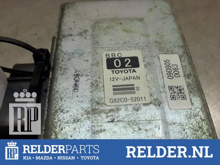 Used Start/Stop computer Toyota Yaris II (P9) 1.33 16V Dual VVT-I Price € 45,00 Margin scheme offered by Relder Parts B.V.