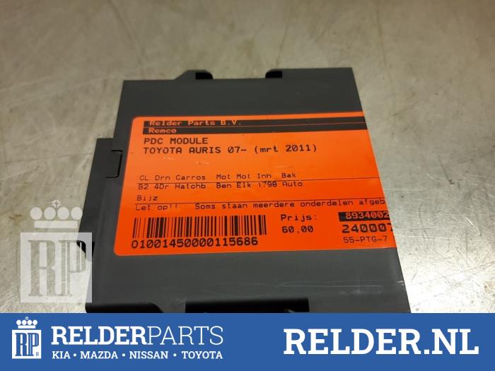 Begagnade PDC-modul Toyota Auris (E15) 1.8 16V HSD Full Hybrid Pris € 60,00 Marginaltabell erbjuds av Relder Parts B.V.