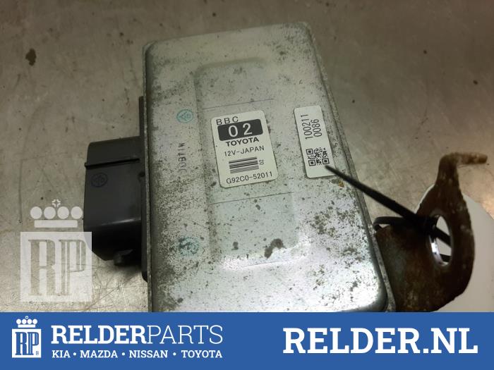 Used Start/Stop computer Toyota Yaris II (P9) 1.33 16V Dual VVT-I Price € 50,00 Margin scheme offered by Relder Parts B.V.