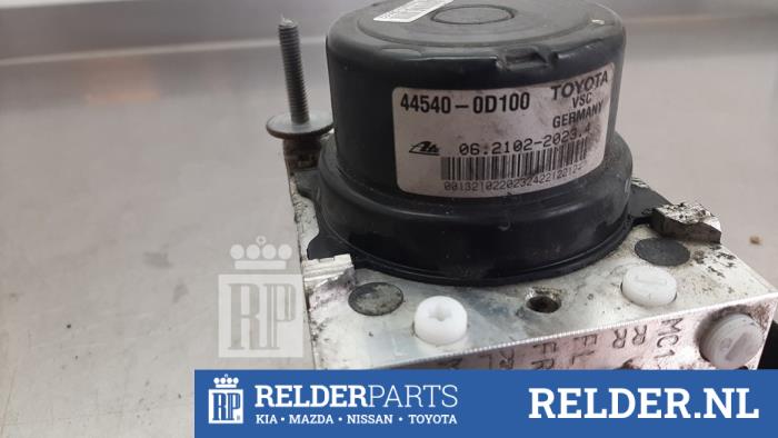 Used ABS pump Toyota Yaris III (P13) 1.4 D-4D-F Price € 75,00 Margin scheme offered by Relder Parts B.V.