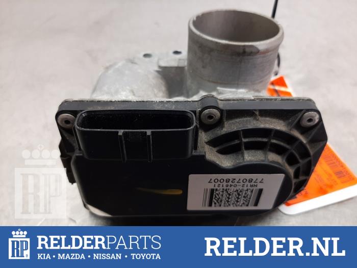 Używane Przepustnica Nissan Micra (K13) 1.2 12V DIG-S Cena € 30,00 Procedura marży oferowane przez Relder Parts B.V.