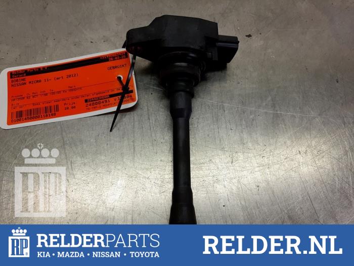 Gebrauchte Zündspule Nissan Micra (K13) 1.2 12V DIG-S Preis € 25,00 Margenregelung angeboten von Relder Parts B.V.