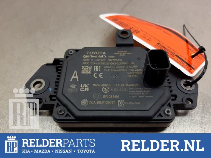 Begagnade Radarsensor Toyota Yaris Cross (PB1/PJ1) 1.5 12V Hybrid 115 Pris € 125,00 Marginaltabell erbjuds av Relder Parts B.V.