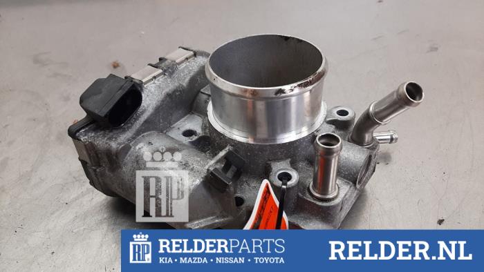 Gebrauchte Drosselklappengehäuse Kia Rio III (UB) 1.4 CVVT 16V Preis € 40,00 Margenregelung angeboten von Relder Parts B.V.