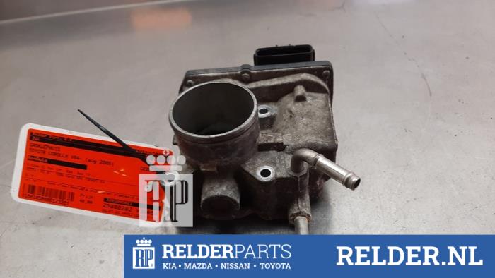 Gebrauchte Drosselklappengehäuse Toyota Corolla Verso (R10/11) 1.6 16V VVT-i Preis € 40,00 Margenregelung angeboten von Relder Parts B.V.
