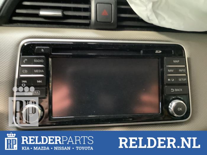 Używane Radioodtwarzacz CD Nissan Micra (K14) 0.9 IG-T 12V Cena € 275,00 Procedura marży oferowane przez Relder Parts B.V.