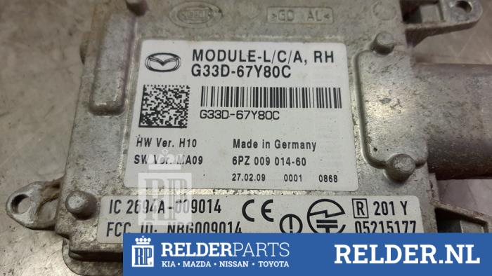Begagnade Radarsensor Mazda 6 SportBreak (GH19/GHA9) 2.0i 16V S-VT Pris € 30,00 Marginaltabell erbjuds av Relder Parts B.V.
