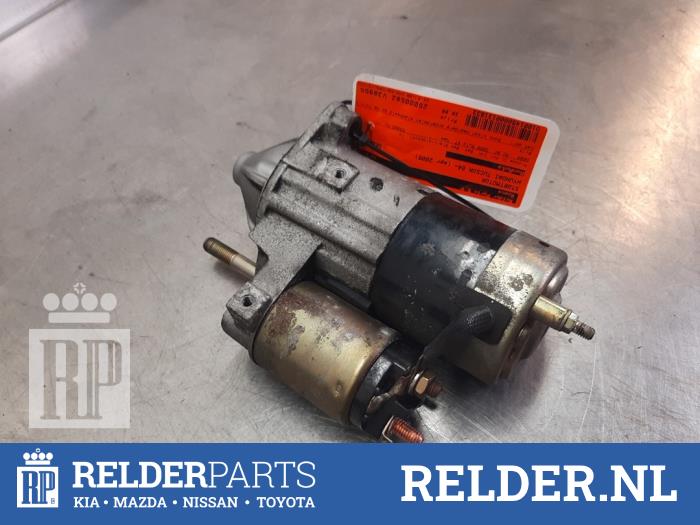 Gebrauchte Anlasser Hyundai Tucson (JM) 2.7 V6 24V 4x4 Autom. Preis € 30,00 Margenregelung angeboten von Relder Parts B.V.