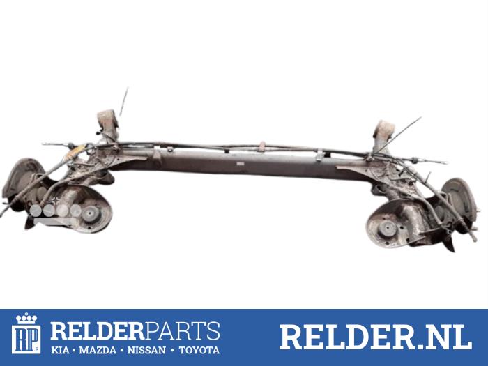 Gebrauchte Hinterachse Vorderradantrieb Kia Venga 1.4 CVVT 16V Preis € 175,00 Margenregelung angeboten von Relder Parts B.V.