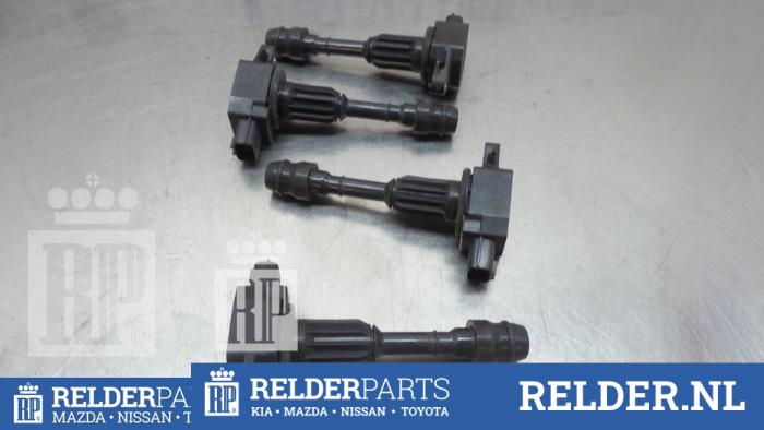 Usagé Bobine Nissan Micra (K12) 1.2 16V Prix € 25,00 Règlement à la marge proposé par Relder Parts B.V.