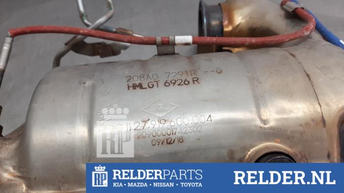 Usagé Catalyseur Nissan Qashqai (J11) 1.3 DIG-T 140 16V Prix € 350,00 Règlement à la marge proposé par Relder Parts B.V.