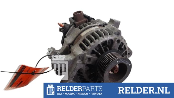 Dynamo Toyota Yaris II (P9), 2005 / 2014 1.33 16V Dual VVT-I, Berline avec hayon arrière, Essence, 1,329cc, 74kW (101pk), FWD, 1NRFE, 2008-11 / 2011-12, NSP90 (Occasion)