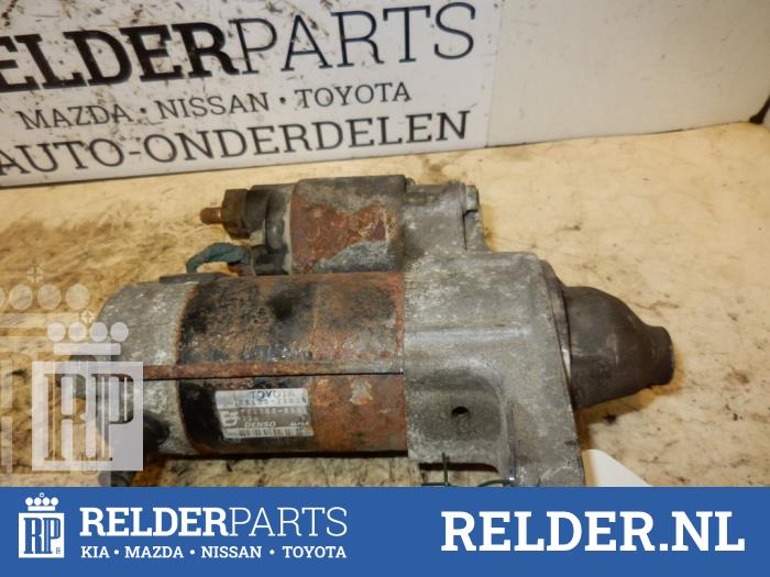 Usagé Démarreur Toyota Yaris Verso (P2) 1.3 16V Prix € 45,00 Règlement à la marge proposé par Relder Parts B.V.