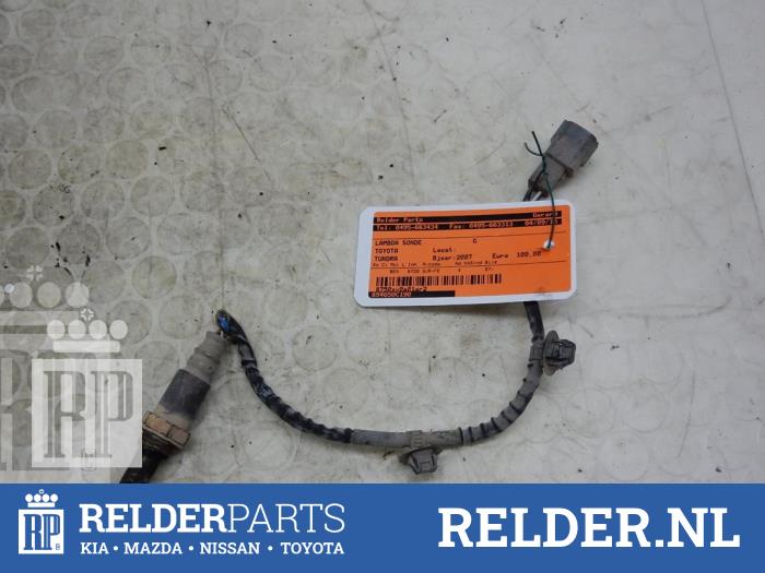Usados Sonda Lambda Toyota Tundra Precio € 25,00 Norma de margen ofrecido por Relder Parts B.V.