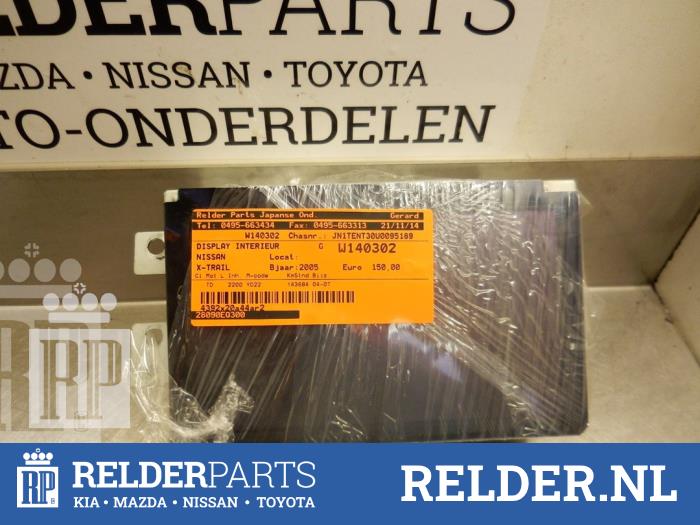 Begagnade Innerdisplay Nissan X-Trail (T30) 2.2 dCi 16V 4x4 Pris € 68,00 Marginaltabell erbjuds av Relder Parts B.V.