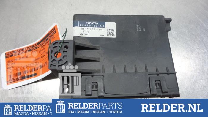 Usagé Ordinateur divers Toyota Yaris II (P9) 1.3 16V VVT-i Prix € 68,00 Règlement à la marge proposé par Relder Parts B.V.