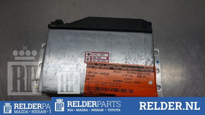 Usagé Ordinateur divers Nissan 350 Z (Z33) 3.5 V6 24V Prix € 68,00 Règlement à la marge proposé par Relder Parts B.V.