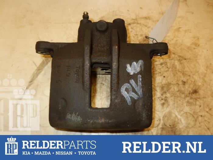 Gebrauchte Bremszange rechts vorne Toyota Corolla (E12) 1.6 16V VVT-i Preis € 30,00 Margenregelung angeboten von Relder Parts B.V.