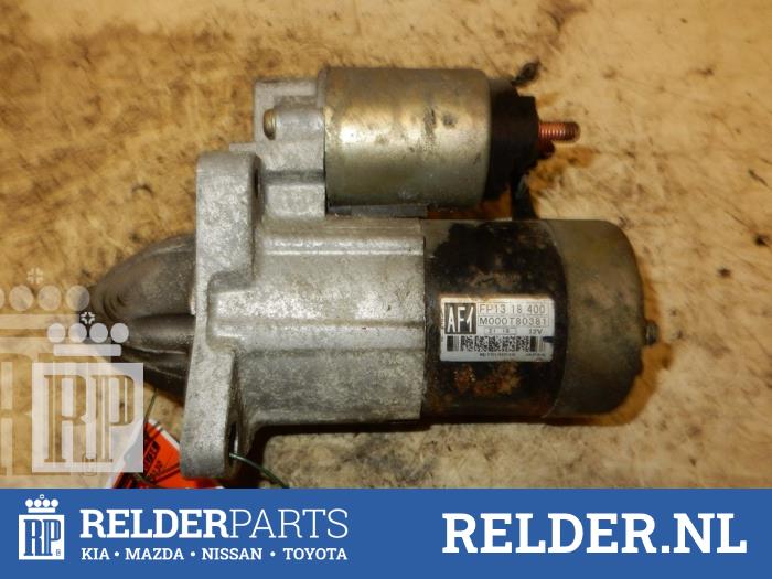 Used Starter Mazda Premacy 1.8 16V Price € 27,00 Margin scheme offered by Relder Parts B.V.