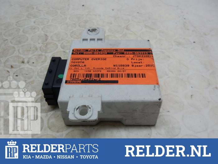 Used Computer, miscellaneous Toyota Corolla (E12) 1.6 16V VVT-i Price € 45,00 Margin scheme offered by Relder Parts B.V.