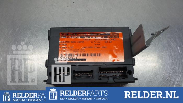 Used Body control computer Nissan Almera Tino (V10M) 2.0 16V CVT Price € 90,00 Margin scheme offered by Relder Parts B.V.