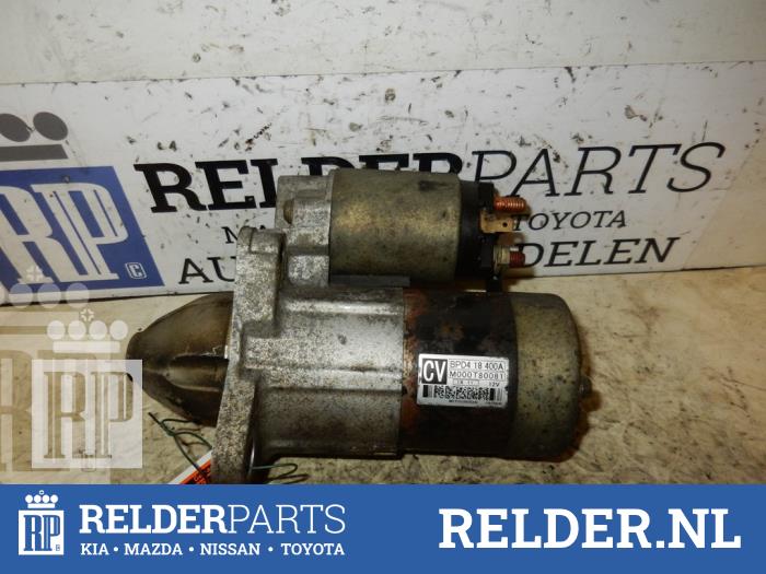 Used Starter Mazda MX-5 (NB18/35/8C) 1.6i 16V Price € 32,00 Margin scheme offered by Relder Parts B.V.