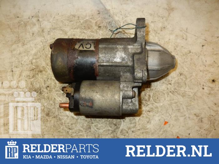 Begagnade Startmotor Mazda MX-5 (NB18/35/8C) 1.6i 16V Pris € 32,00 Marginaltabell erbjuds av Relder Parts B.V.