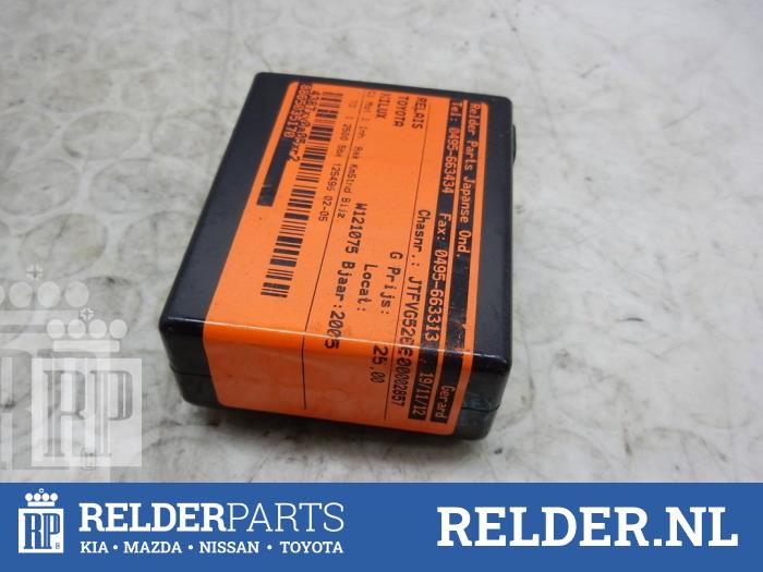 Begagnade Relä Toyota Hilux IV 2.5 D4-D 16V 4x4 Pris € 25,00 Marginaltabell erbjuds av Relder Parts B.V.