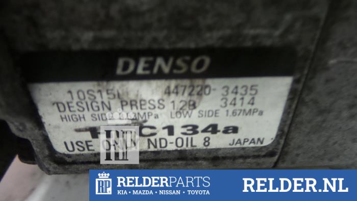 Usagé Pompe clim Toyota Avensis (T22) 2.0 D-4D 16V Prix € 70,00 Règlement à la marge proposé par Relder Parts B.V.
