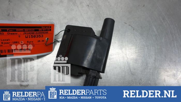Usagé Bobine Nissan 100 NX (B13) 1.6 16V Prix € 27,00 Règlement à la marge proposé par Relder Parts B.V.