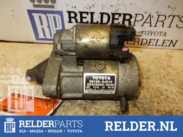 Used Starter Toyota Yaris (P1) 1.0 16V VVT-i Price € 20,00 Margin scheme offered by Relder Parts B.V.