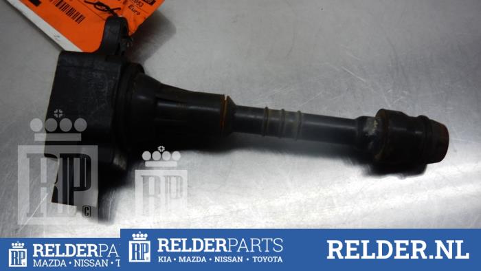 Usagé Bobine Nissan Almera (N16) 1.5 16V Prix € 27,00 Règlement à la marge proposé par Relder Parts B.V.