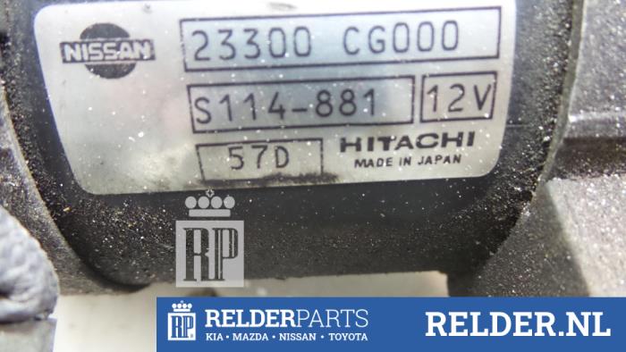 Used Starter Nissan 350 Z (Z33) 3.5 V6 24V Price € 50,00 Margin scheme offered by Relder Parts B.V.
