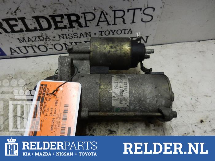 Used Starter Mazda 626 (GW19) 2.0i 16V GLX Price € 23,00 Margin scheme offered by Relder Parts B.V.